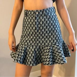 Sandro tweed skirt